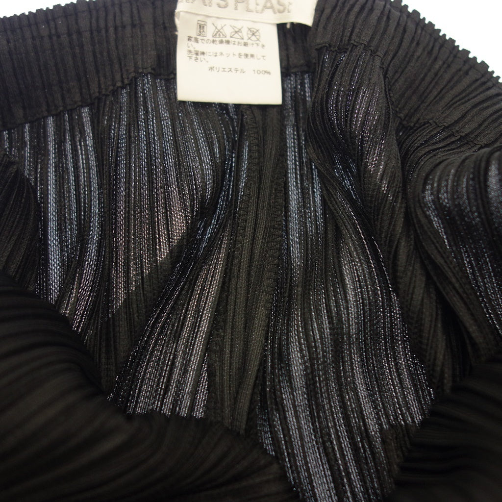 Good condition ◆ Pleats Please Issey Miyake Pants Deformed PP33JF413 Women's Black Size 3 PLEATS PLEASE ISSEY MIYAKE [AFB24] 