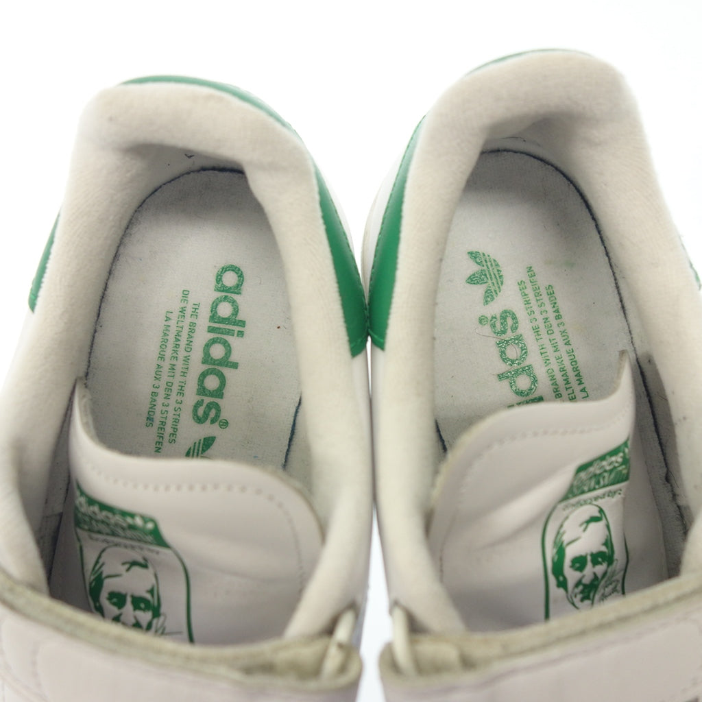 二手 ◆ 阿迪达斯运动鞋 Stan Smith Comfort Velcro S75187 男式 白色 x 绿色 26.5cm adidas [AFC5] 