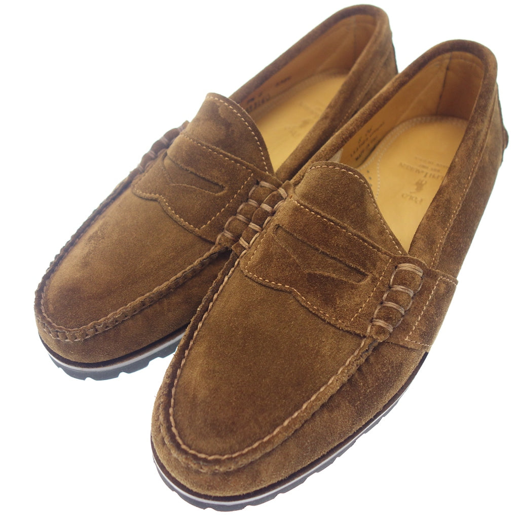 Unused ◆Polo Ralph Lauren Loafers Suede Men's Brown Size 9.5 POLO RALPH LAUREN [AFC36] 