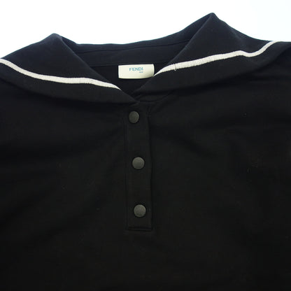 Used ◆Fendi Sailor Jacket Sweatshirt JFH130 Kids Black Size 12+ FENDI [AFB16] 