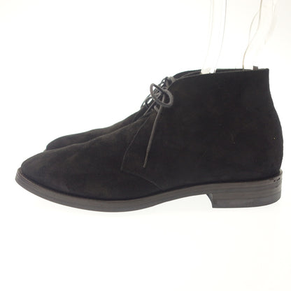 Good Condition◆Oriental Shoes Chukka Boots 3701 Patrick Suede Men's Black Size 7 ORIENTAL SHOES [AFC9] 