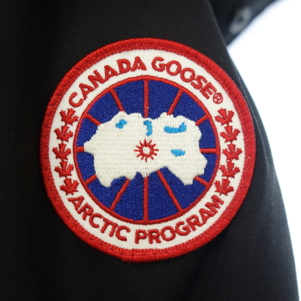 Good Condition◆Canada Goose Down Coat Langley 3346JM Black Men's Size S CANADA GOOSE [AFA5] 