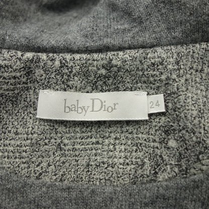 ベビーディオール ブルゾン ジップアップ くま耳 キッズ グレー 24 Baby Dior【AFB47】【中古】