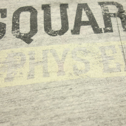 Used ◆D Squared short sleeve T-shirt cut and sew print crew neck men's gray size S DSQUARED2 [AFB5] 