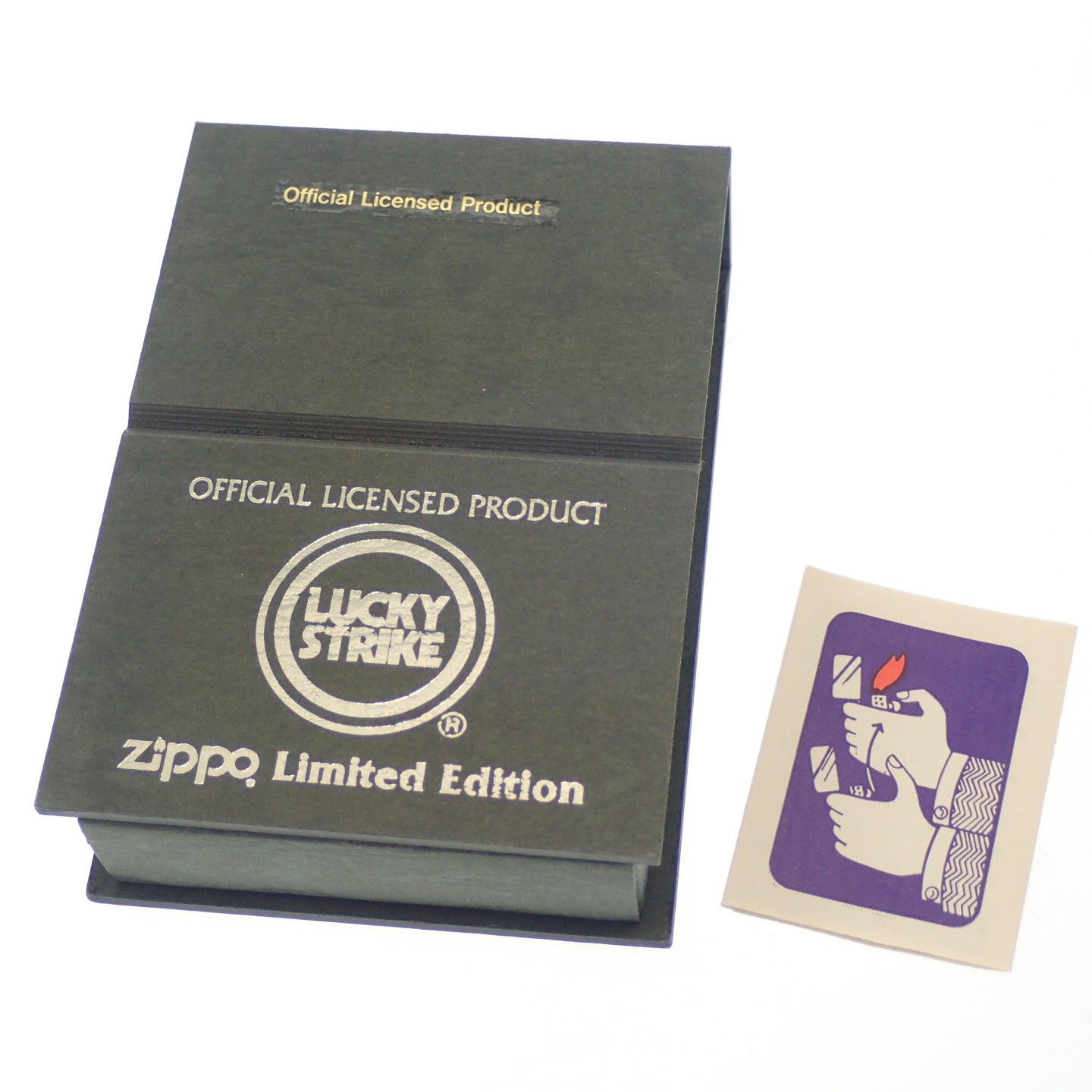 Zippo Lucky Strike 1933 Replica Limited Edition Blue with box