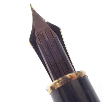 二手 ◆万宝龙 Meisterstuck 钢笔 4810 14K585 黑色 x 金色 MONTBLANC [AFI9] 