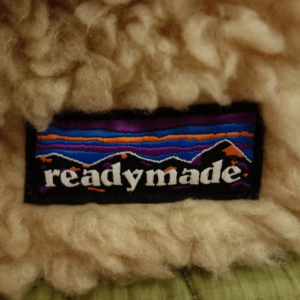 Good Condition ◆Readymade Zip Up Jacket Boa Fleece Teddy Ivory Men's Size 1 RE-FU-BE-00-00-181 READYMADE [AFA16] 