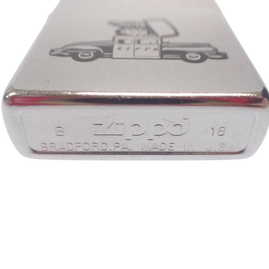 Used Zippo Car 2018 Silver ZIPPO [AFI8] 