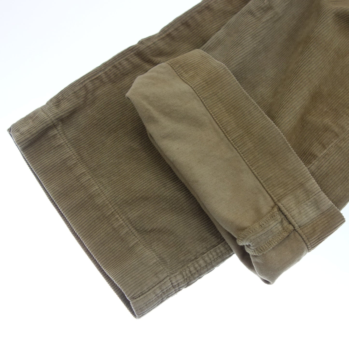 RRL Corduroy Pants with Suspender Buttons Distressed Men's 25 Beige [AFB34] [Used] 