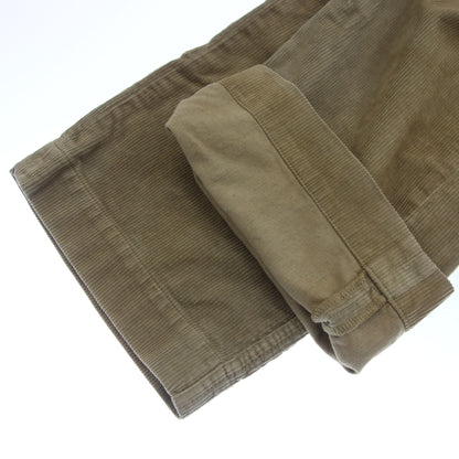 RRL Corduroy Pants with Suspender Buttons Distressed Men's 25 Beige [AFB34] [Used] 