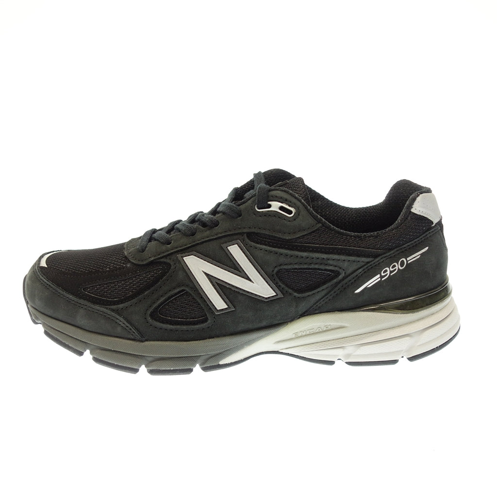 状况非常好 ◆ New Balance 低帮运动鞋美国制造 男式 28.0 黑色 M990IB4 NEW BALANCE [AFC10] 