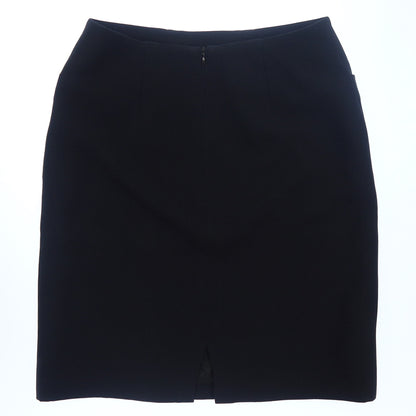 Good condition◆Chanel skirt 11P black ladies 34 CHANEL [AFB38] 