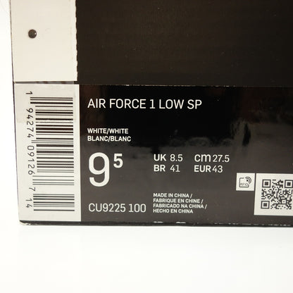 如同全新 ◆ Nike × Supreme 运动鞋 Air Force 1 Low 男士白色 尺码 27.5 厘米 CU9225-100 NIKE × Supreme [AFD7] 