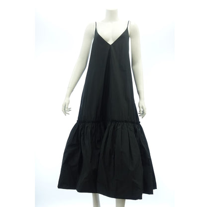 Good Condition◆Dries Van Noten Dress Made in Bulgaria 100% Polyester Women's Size 38 Black DRIES VAN NOTEN [AFB1] 