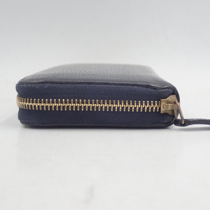 Larcobaleno long wallet round zip dress navy L'arcobaleno [AFI4] [Used] 