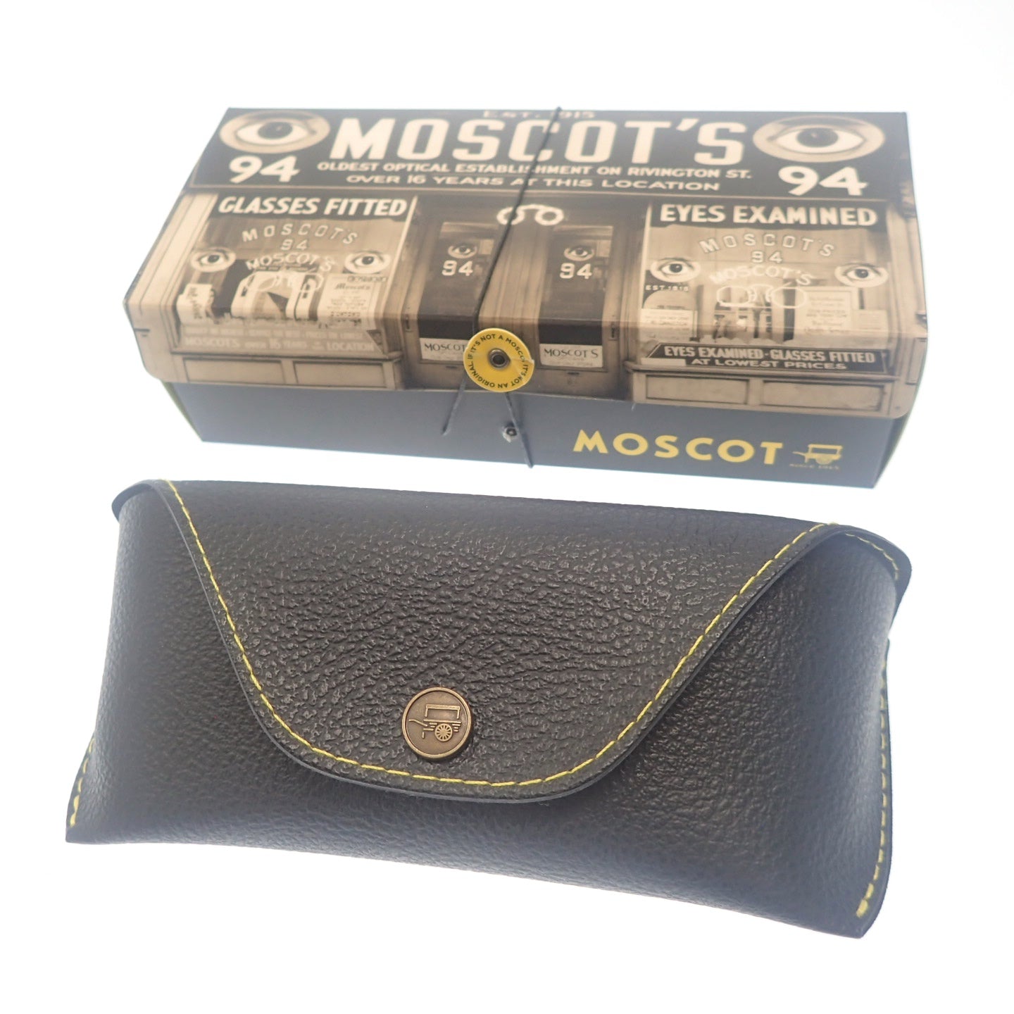 極美品◆モスコット ミルゼン 眼鏡 めがね べっ甲柄 茶系 44□22-145 箱付き MOSCOT MILTZEN【AFI18】