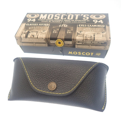 Very good condition ◆ MOSCOT MILTZEN Glasses Tortoiseshell pattern Brown 44□22-145 With box MOSCOT MILTZEN [AFI18] 