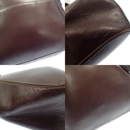 Used ◆HAMANO one shoulder bag leather brown HAMANO [AFE11] 