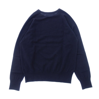 Brilla per il gusto Blu Bre KEEP knit sweater cashmere crew neck men's navy L Brilla per il gusto [AFB9] [Used] 