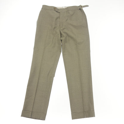 Used ◆MARCO PESCAROLO trousers no pleats side adjuster men's gray size 46 MARCO PESCAROLO [AFB20] 