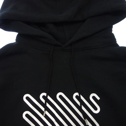 Very good condition◆Neon sign pullover hoodie hoodie print men's 44 black NEONSIGN [AFB27] 