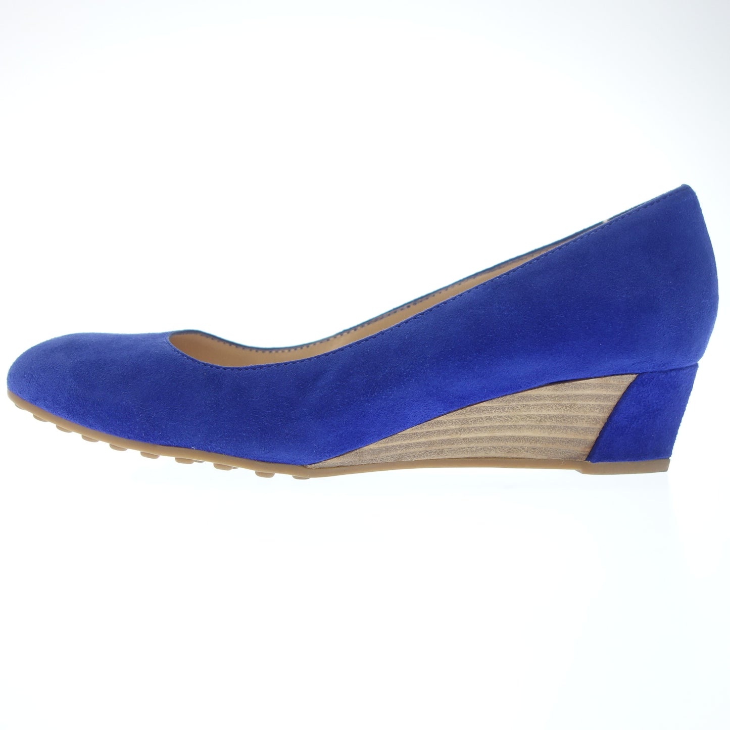 TOD'S Leather Pumps Suede Leather Women's 35 Blue TOD'S [AFD5] [Used] 