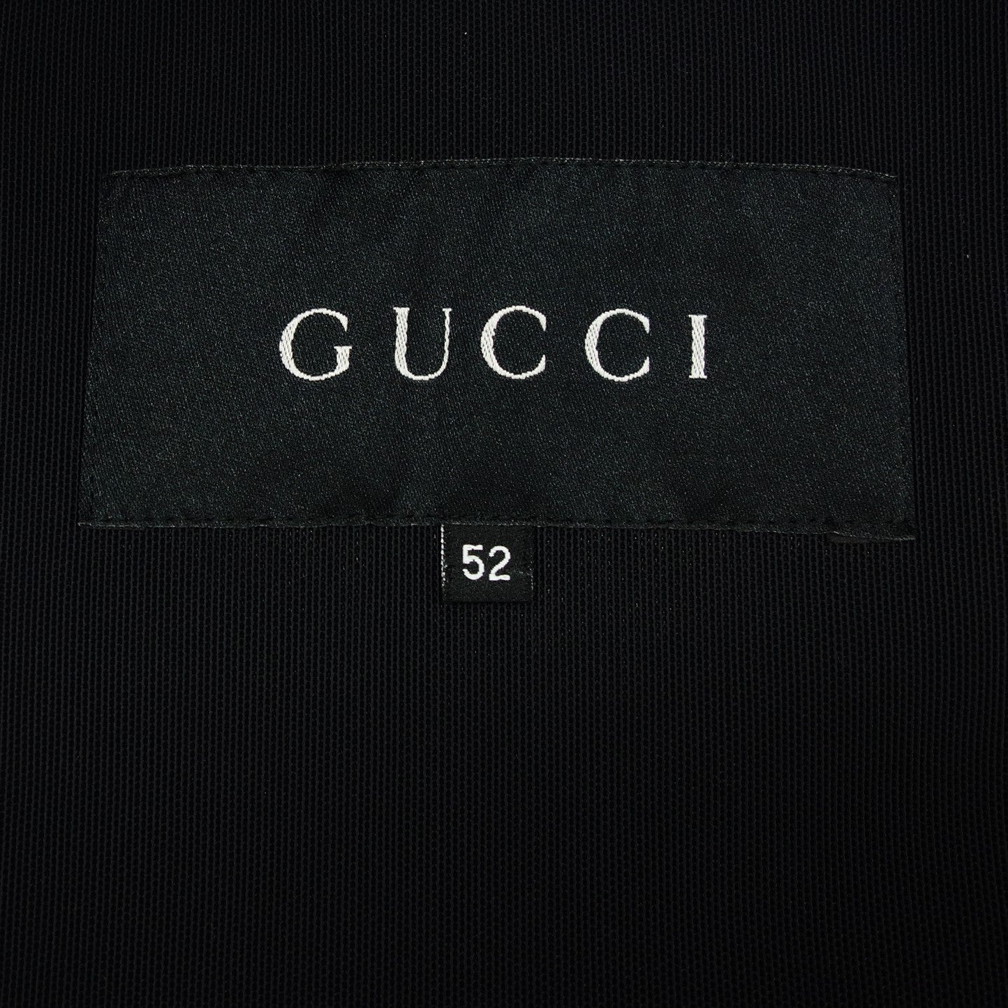 古驰 夹克 银色硬件 男士 52 黑色 GUCCI [AFB31] [二手货] 