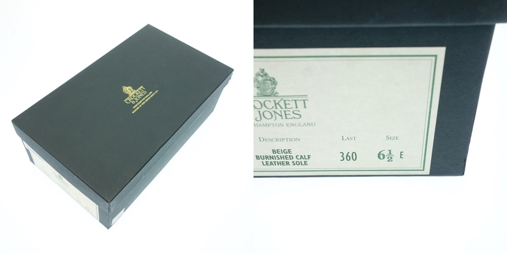 中古◆クロケット＆ジョーンズ Uチップ トレーディングポスト別注 メンズ 茶系 UK6.5E CROCKETT&JONES Wigston【LA】