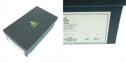 中古◆クロケット＆ジョーンズ Uチップ トレーディングポスト別注 メンズ 茶系 UK6.5E CROCKETT&JONES Wigston【LA】