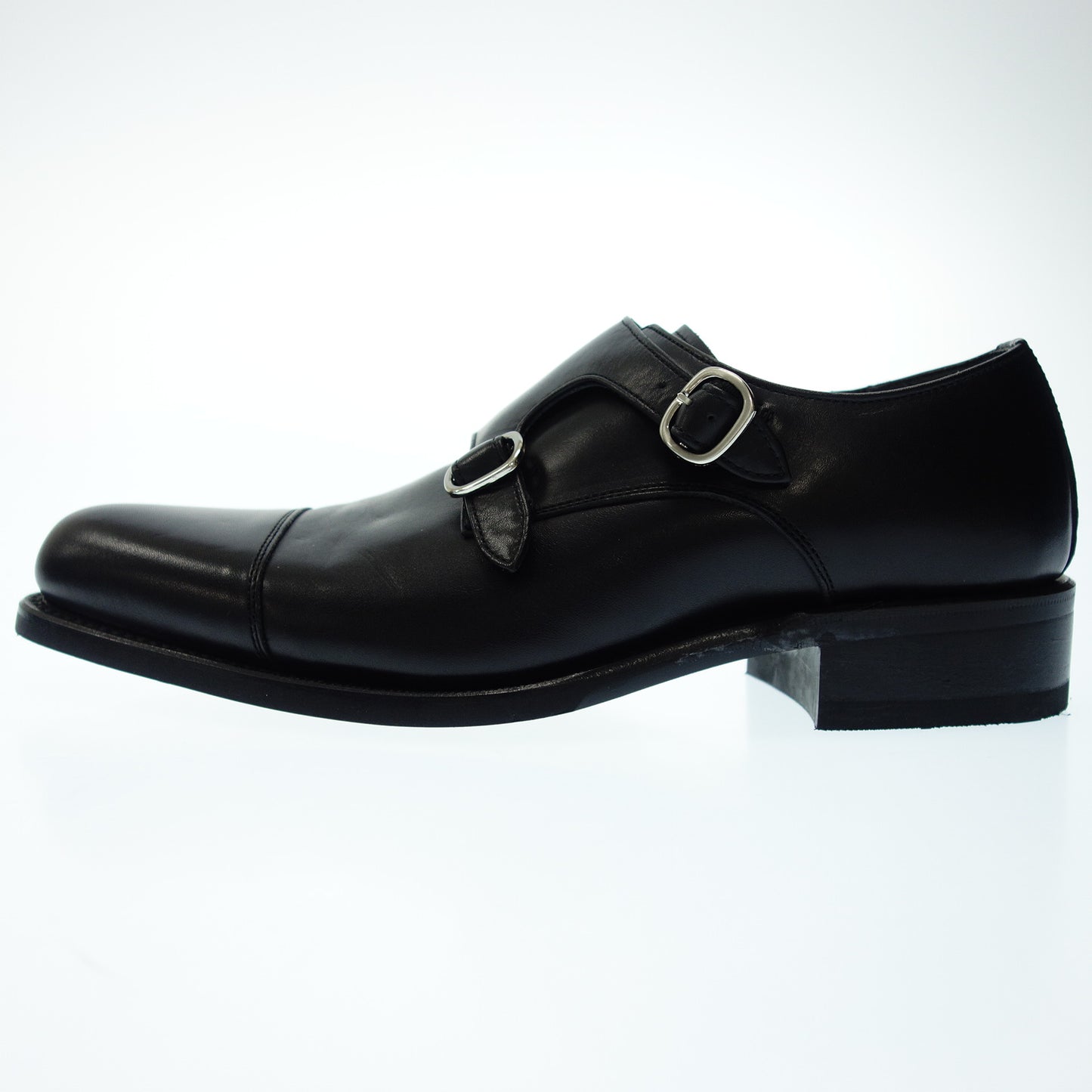 Like new◆Regal Leather Shoes Double Monk Y823 Men's 24 Black REGAL [AFC4] 