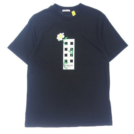 状况良好◆Moncler Genius 19SS 短袖 T 恤 MAGLIA T 恤男式黑色 S 码 MONCLER GENIUS [AFB16] 