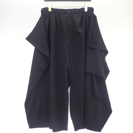 B Yohji Yamamoto Skirt Pants NV-P61-100 Men's Black 1 B Yohji Yamamoto [AFB21] [Used] 