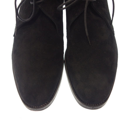 Good Condition◆Oriental Shoes Chukka Boots 3701 Patrick Suede Men's Black Size 7 ORIENTAL SHOES [AFC9] 