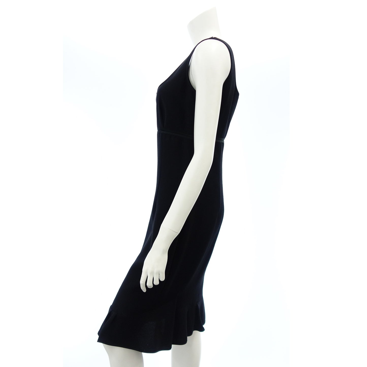 Max Mara Dress Sleeveless Black Size 42 Women's Black MaxMara [AFB26] [Used] 