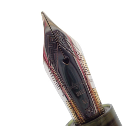 Good condition ◆ Montegrappa Fountain Pen Queen of Hearts 925 Nib 750 Silver Montegrappa [AFI18] 