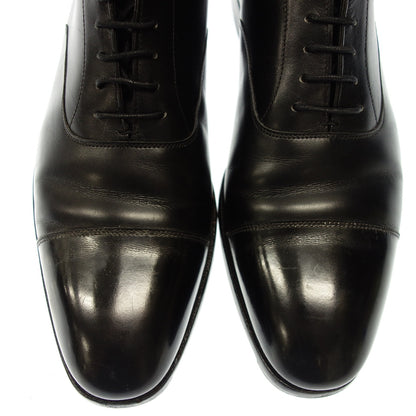 Used Crockett &amp; Jones Leather Shoes Straight Tip AUDLEY Men's 9E Black CROCKETT&amp;JONES [AFC15] 