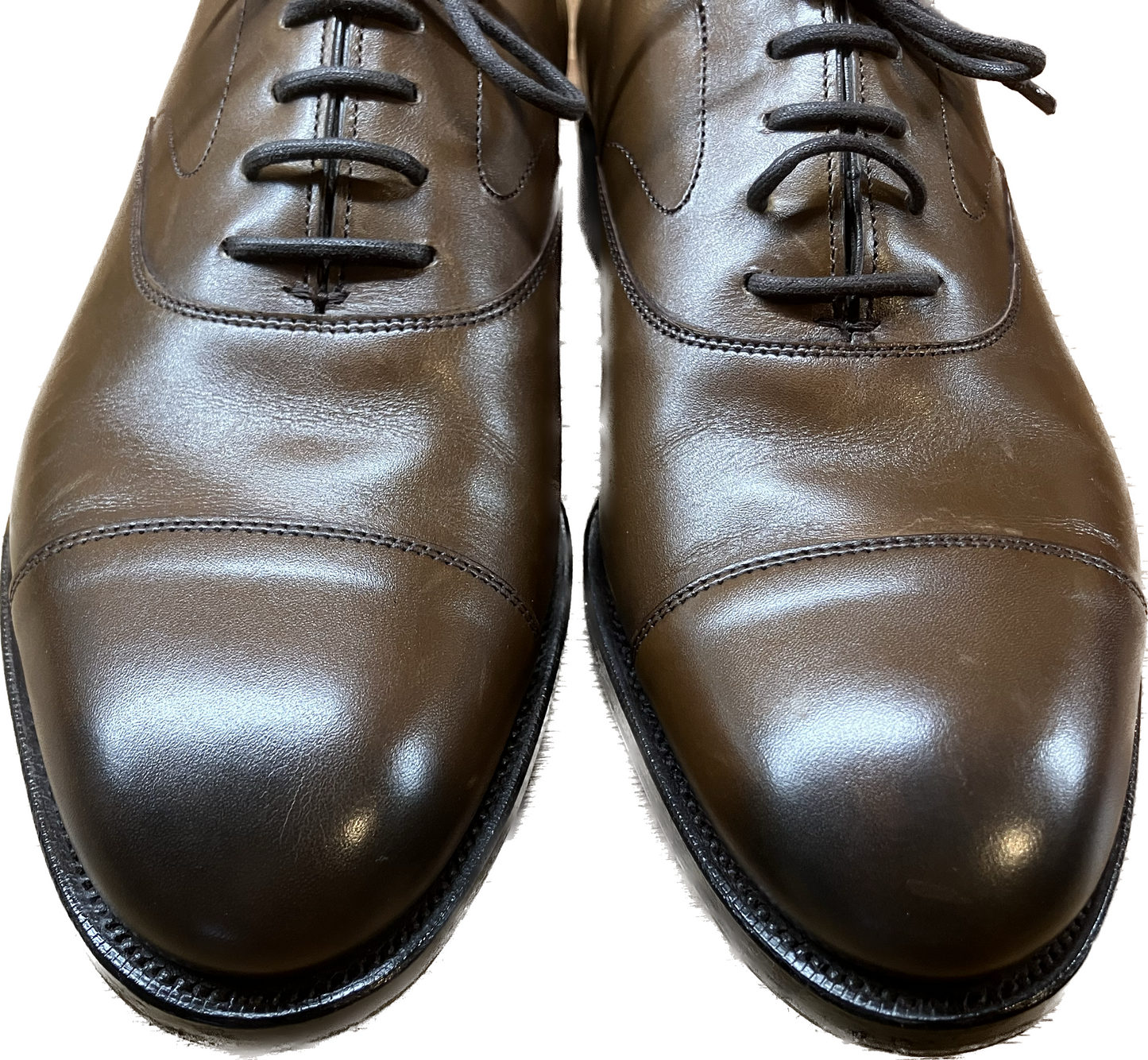 Like new◆Edward Green Lace-up Shoes Chelsea 202E Men's UK7E Brown EDWARD GREEN [LA] 