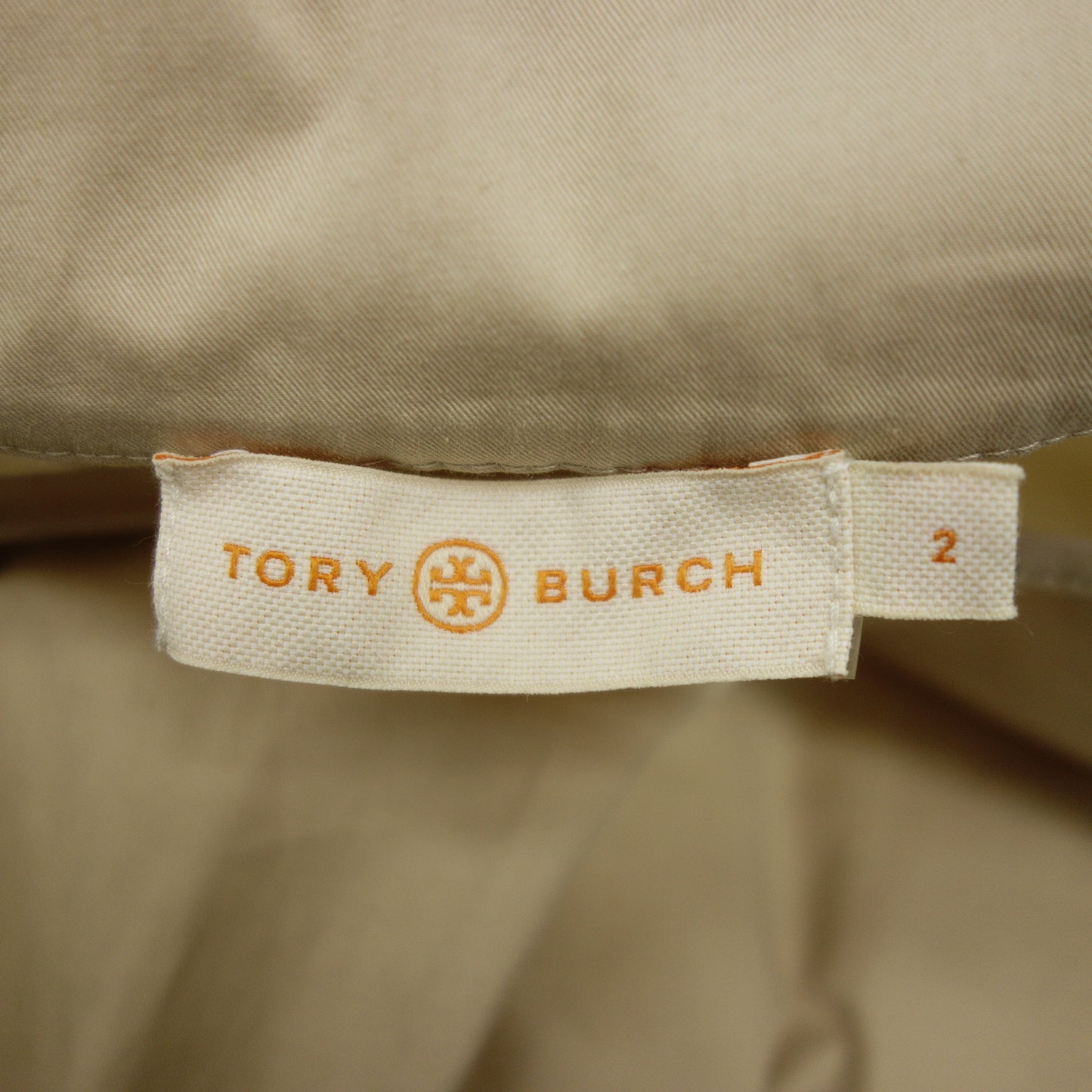 Tory Burch 连衣裙 罗纹腰身 女士 米色 2 TORY BURCH [AFB6] [二手] 