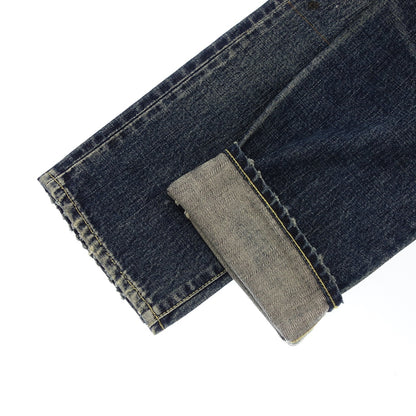 Good condition ◆Visvim denim pants button fly SOCIAL SCULAPTURE 10 DAMAGED 17 Men's Blue Size 34 VISVIM [AFB1] 