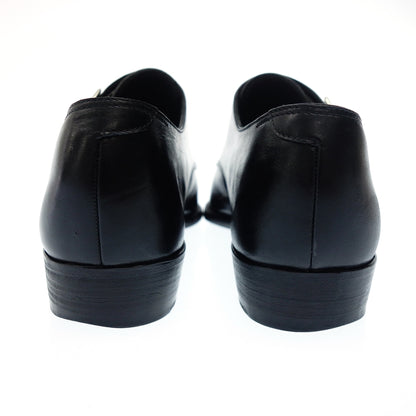 Good Condition◆Enzo Bonafe Double Monk Strap Leather Shoes Men's 6 Black Enzo Bonafe [LA] 