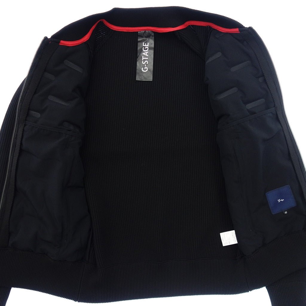 Very good condition ◆ G-STAGE down jacket knit switching men's size 46 black G-STAGE [AFA15] 