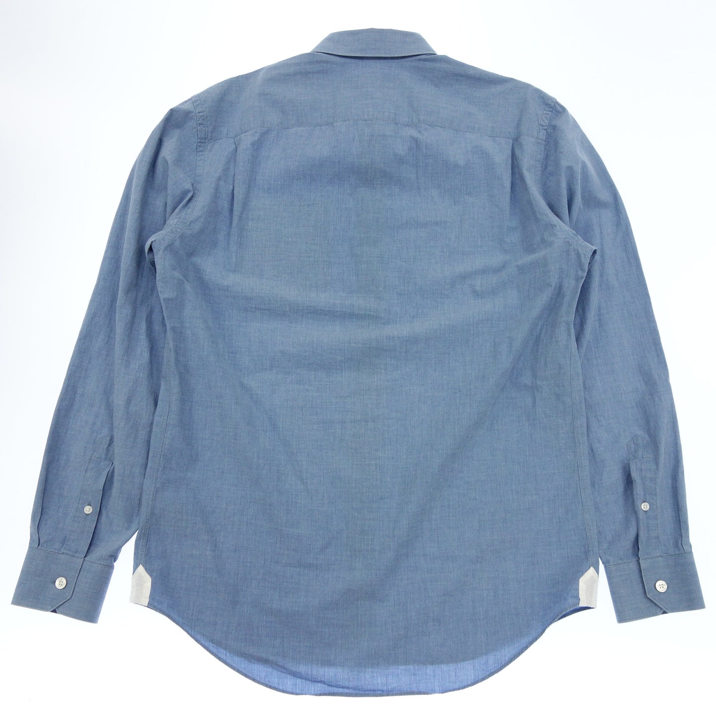 路易威登 长袖衬衫 胸部刺绣 17AW RM172M 男士 蓝色 M LOUIS VUITTON [AFB33] [二手货] 