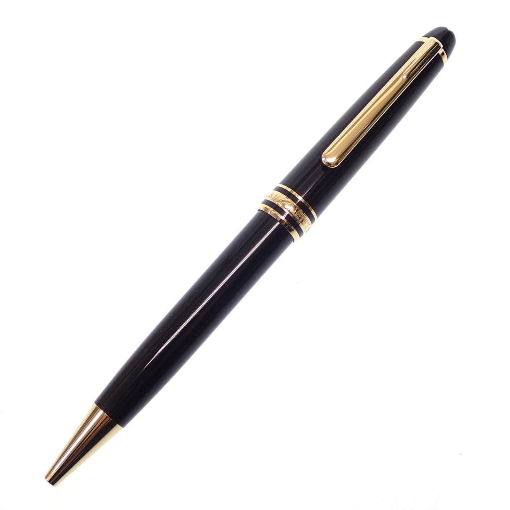 Very good condition ◆ Montblanc Ballpoint Pen Meisterstitch 164 MB10883 Black x Gold MONTBLANC [AFI1] 