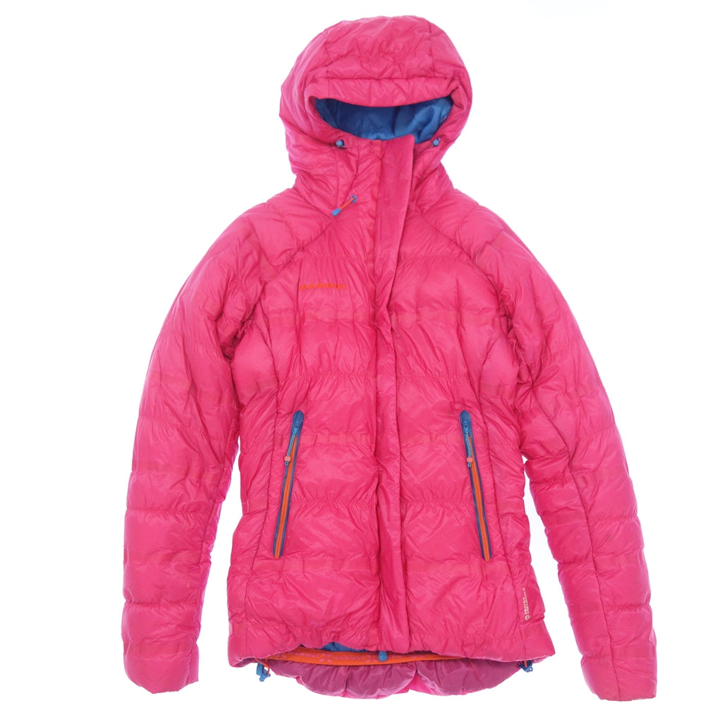 中古◆マムート ダウンジャケット ナイロン Biwak Jacket レディース ピンク×ブルー バイカラー サイズS MAMMUT【AFA14】