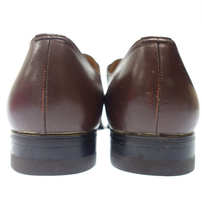 Very good condition◆Epson Leather Shoes W790 Single Monk Men's Size 26.5EE Burgundy EPSOM [AFC31] 