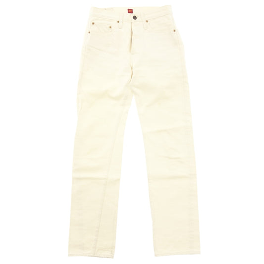 Used ◆Resolute Denim Pants Jeans Button Fly 10th Anniversary Men's W29L34 White AA710 RESOLUTE 10th Anniversary [AFB38] 