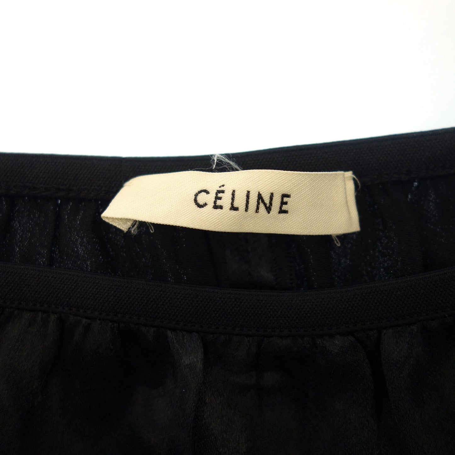 中古◆セリーヌ フィービー スカート レディース 34 ブラック CELINE【AFB5】