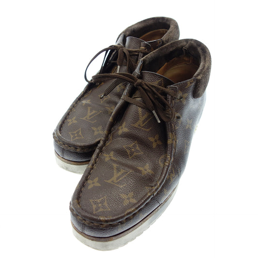 LOUIS VUITTON x NIGO Chukka Boots Monogram LV Mod Line Men's Brown 7.5 LOUIS VUITTON [AFC46] [Used] 