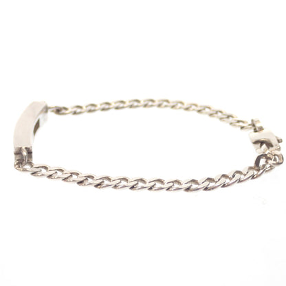 Good condition ◆ Gucci Bracelet G Hardware Chain SV925 Silver Size 16 GUCCI [LA] 