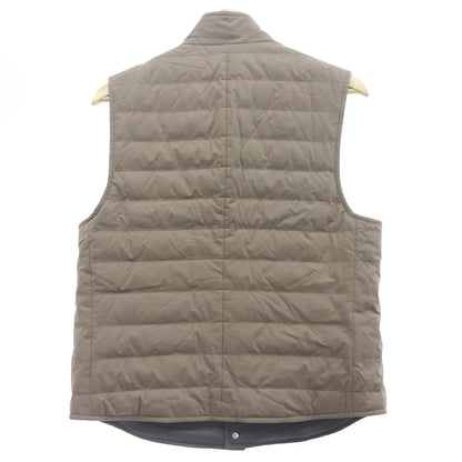 ブルネロクチネリ ダウン ベスト メンズ モカ XS BRUNELLO CUCINELLI【AFA10】【中古】